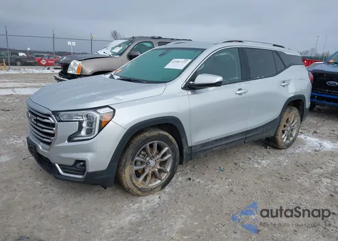 2022 GMC Terrain Awd Slt из США, поврежденный, VIN 3GKALVEV7NL148934